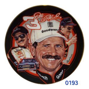 Dale Earnhardt Sr Plate Collection "The Man In Black" F6132 - 0193